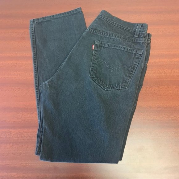 Vintage Men's 505 Black Levi's USA Made